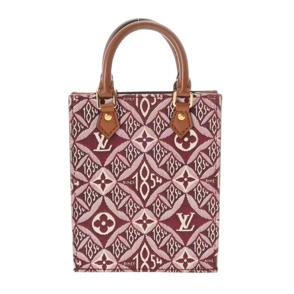 LOUIS VUITTON Monogram SINCE 1854 Petite Sac Plat 2WAY Bordeaux - Picture 2 of 15